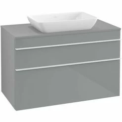 Villeroy & Boch Venticello Waschtischunterschrank XXL Mit 2 Auszügen Für Aufsatzwaschtisch 95,7 Cm Glass Glossy Grey Weiß 4 Villeroy & Boch Venticello Waschtischunterschrank XXL Mit 2 Auszügen Für Aufsatzwaschtisch 95,7 Cm Glass Glossy Grey Weiß -VILLEROY & BOCH shop 71494781 3