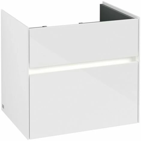 Villeroy & Boch Collaro Waschtischunterschrank mit 2 Auszügen 60,4 cm Glossy White Mit Beleuchtung Villeroy & Boch Collaro Waschtischunterschrank Mit 2 Auszügen 60,4 Cm Glossy White Mit Beleuchtung -VILLEROY & BOCH shop 71605355 3