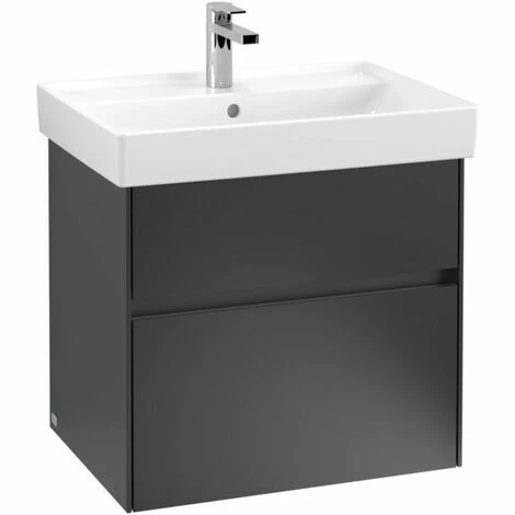 Villeroy & Boch Collaro Waschtischunterschrank mit 2 Auszügen 60,4 cm Black Matt Lacquer Mit Beleuchtung Villeroy & Boch Collaro Waschtischunterschrank Mit 2 Auszügen 60,4 Cm Black Matt Lacquer Mit Beleuchtung -VILLEROY & BOCH shop 71605358 2