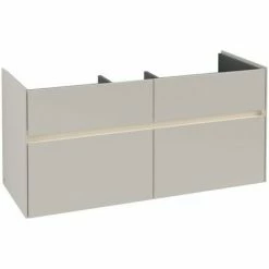 Villeroy & Boch Collaro Waschtischunterschrank 115cm Mit 4 Auszügen Soft Grey Mit Beleuchtung -VILLEROY & BOCH shop 71605371 3