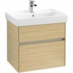 Villeroy & Boch Collaro Waschtischunterschrank Mit 2 Auszügen 60,4 Cm Nordic Oak Mit Beleuchtung -VILLEROY & BOCH shop 71605377 2
