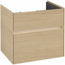 Villeroy & Boch Collaro Waschtischunterschrank Mit 2 Auszügen 60,4 Cm Nordic Oak Mit Beleuchtung -VILLEROY & BOCH shop 71605377 3