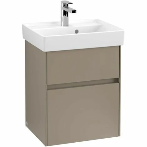 Villeroy & Boch Collaro Handwaschbeckenunterschrank mit 2 Auszügen 46 cm Truffle Grey Mit Beleuchtung Villeroy & Boch Collaro Handwaschbeckenunterschrank Mit 2 Auszügen 46 Cm Truffle Grey Mit Beleuchtung -VILLEROY & BOCH shop 71605383 2