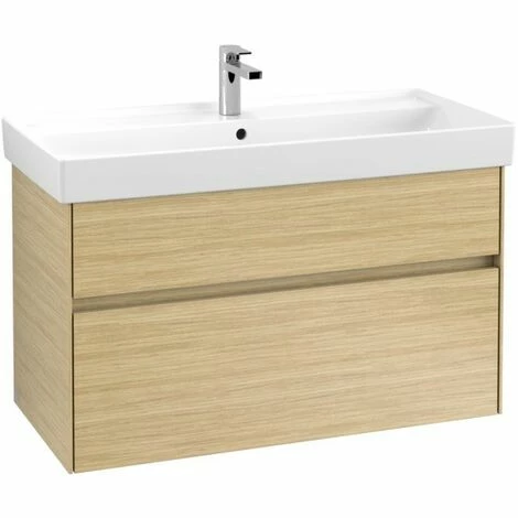 Villeroy & Boch Collaro Waschtischunterschrank Mit 2 Auszügen 95,4 Cm Nordic Oak Mit Beleuchtung 4 Villeroy & Boch Collaro Waschtischunterschrank Mit 2 Auszügen 95,4 Cm Nordic Oak Mit Beleuchtung – Bild 2