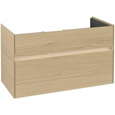 Villeroy & Boch Collaro Waschtischunterschrank Mit 2 Auszügen 95,4 Cm Nordic Oak Mit Beleuchtung 5 Villeroy & Boch Collaro Waschtischunterschrank Mit 2 Auszügen 95,4 Cm Nordic Oak Mit Beleuchtung – Bild 3
