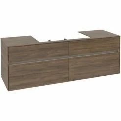 Villeroy & Boch Collaro Waschtischunterschrank 160cm Mit 4 Auszügen Und Variabler Beckenposition Arizona Oak Mit Beleuchtung Mittig 80 Cm 4 Villeroy & Boch Collaro Waschtischunterschrank 160cm Mit 4 Auszügen Und Variabler Beckenposition Arizona Oak Mit Beleuchtung Mittig 80 Cm -VILLEROY & BOCH shop 71605416 3