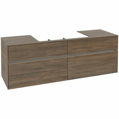 Villeroy & Boch Collaro Waschtischunterschrank 160cm mit 4 Auszügen und variabler Beckenposition Arizona Oak Mit Beleuchtung Mittig 80 cm Villeroy & Boch Collaro Waschtischunterschrank 160cm Mit 4 Auszügen Und Variabler Beckenposition Arizona Oak Mit Beleuchtung Mittig 80 Cm -VILLEROY & BOCH shop 71605416 3
