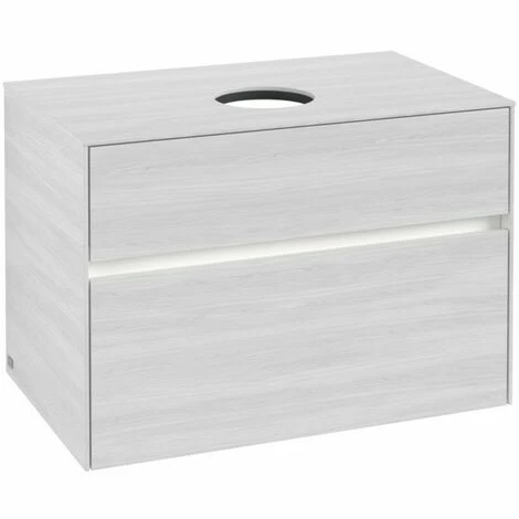 Villeroy & Boch Collaro Waschtischunterschrank 80cm mit 2 Auszügen White Wood Mit Beleuchtung Villeroy & Boch Collaro Waschtischunterschrank 80cm Mit 2 Auszügen White Wood Mit Beleuchtung -VILLEROY & BOCH shop 71605430 2