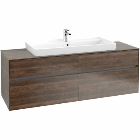 Villeroy & Boch Collaro Waschtischunterschrank 160cm mit 4 Auszügen und variabler Beckenposition Arizona Oak Mit Beleuchtung Mittig 100 cm Villeroy & Boch Collaro Waschtischunterschrank 160cm Mit 4 Auszügen Und Variabler Beckenposition Arizona Oak Mit Beleuchtung Mittig 100 Cm -VILLEROY & BOCH shop 71605452 2