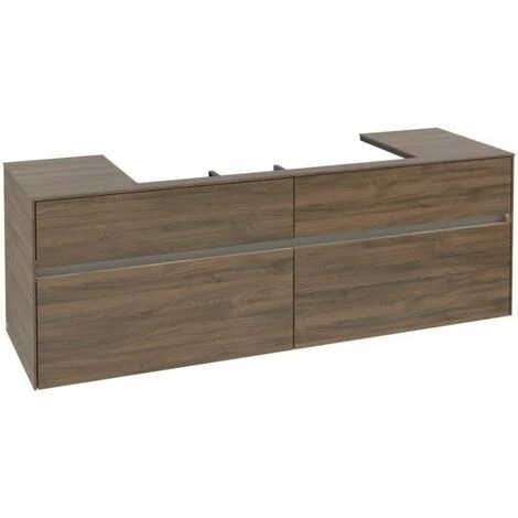 Villeroy & Boch Collaro Waschtischunterschrank 160cm mit 4 Auszügen und variabler Beckenposition Arizona Oak Mit Beleuchtung Mittig 100 cm Villeroy & Boch Collaro Waschtischunterschrank 160cm Mit 4 Auszügen Und Variabler Beckenposition Arizona Oak Mit Beleuchtung Mittig 100 Cm -VILLEROY & BOCH shop 71605452 3