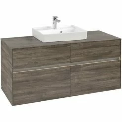 Villeroy & Boch Collaro Waschtischunterschrank Mit 4 Auszügen 120 Cm Stone Oak Mit Beleuchtung Mittig 5 Villeroy & Boch Collaro Waschtischunterschrank Mit 4 Auszügen 120 Cm Stone Oak Mit Beleuchtung Mittig -VILLEROY & BOCH shop 71605513 2