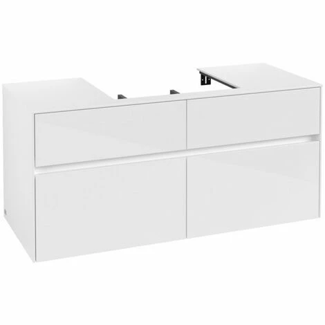 Villeroy & Boch Collaro Waschtischunterschrank mit 4 Auszügen 120 cm Glossy White Ohne Beleuchtung Mittig Villeroy & Boch Collaro Waschtischunterschrank Mit 4 Auszügen 120 Cm Glossy White Ohne Beleuchtung Mittig -VILLEROY & BOCH shop 71605544 1