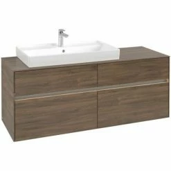 Villeroy & Boch Collaro Waschtischunterschrank 140cm Mit 4 Auszügen Arizona Oak Mit Beleuchtung Links 7 Villeroy & Boch Collaro Waschtischunterschrank 140cm Mit 4 Auszügen Arizona Oak Mit Beleuchtung Links -VILLEROY & BOCH shop 71605586 3