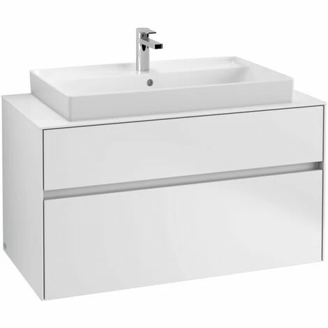 Villeroy & Boch Collaro Waschtischunterschrank 100cm mit 2 Auszügen und variabler Beckenposition White Matt Mit Beleuchtung Mittig 80 cm Villeroy & Boch Collaro Waschtischunterschrank 100cm Mit 2 Auszügen Und Variabler Beckenposition White Matt Mit Beleuchtung Mittig 80 Cm -VILLEROY & BOCH shop 71605659 2