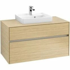 Villeroy & Boch Collaro Waschtischunterschrank 100cm Mit 2 Auszügen Und Variabler Beckenposition Nordic Oak Mit Beleuchtung Mittig 50 Cm 3 Villeroy & Boch Collaro Waschtischunterschrank 100cm Mit 2 Auszügen Und Variabler Beckenposition Nordic Oak Mit Beleuchtung Mittig 50 Cm -VILLEROY & BOCH shop 71605665 2