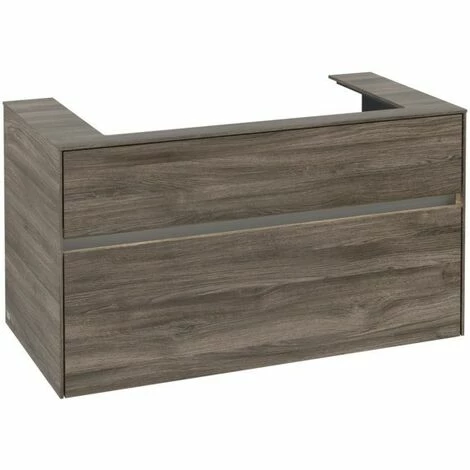 Villeroy & Boch Collaro Waschtischunterschrank 100cm mit 2 Auszügen und variabler Beckenposition Stone Oak Mit Beleuchtung Mittig 80 cm Villeroy & Boch Collaro Waschtischunterschrank 100cm Mit 2 Auszügen Und Variabler Beckenposition Stone Oak Mit Beleuchtung Mittig 80 Cm -VILLEROY & BOCH shop 71605668 2
