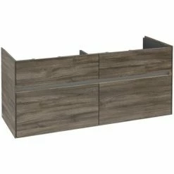Villeroy & Boch Collaro Waschtischunterschrank 125cm Für Doppelwaschtisch Mit 4 Auszügen Stone Oak Mit Beleuchtung 3 Villeroy & Boch Collaro Waschtischunterschrank 125cm Für Doppelwaschtisch Mit 4 Auszügen Stone Oak Mit Beleuchtung -VILLEROY & BOCH shop 71605672 2