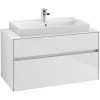 Villeroy & Boch Collaro Waschtischunterschrank 100cm Mit 2 Auszügen Und Variabler Beckenposition Glossy White Mit Beleuchtung Mittig 80 Cm 1 Villeroy & Boch Collaro Waschtischunterschrank 100cm Mit 2 Auszügen Und Variabler Beckenposition Glossy White Mit Beleuchtung Mittig 80 Cm -VILLEROY & BOCH shop 71605683 1