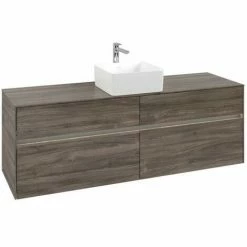 Villeroy & Boch Collaro Waschtischunterschrank 160cm Mit 4 Auszügen Stone Oak Mit Beleuchtung Mittig 7 Villeroy & Boch Collaro Waschtischunterschrank 160cm Mit 4 Auszügen Stone Oak Mit Beleuchtung Mittig -VILLEROY & BOCH shop 71605762 3
