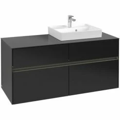 Villeroy & Boch Collaro Waschtischunterschrank Mit 4 Auszügen 120 Cm Black Matt Lacquer Mit Beleuchtung Rechts 4 Villeroy & Boch Collaro Waschtischunterschrank Mit 4 Auszügen 120 Cm Black Matt Lacquer Mit Beleuchtung Rechts -VILLEROY & BOCH shop 71605785 3