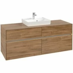 Villeroy & Boch Collaro Waschtischunterschrank Mit 4 Auszügen 140 Cm Kansas Oak Mit Beleuchtung Mittig 7 Villeroy & Boch Collaro Waschtischunterschrank Mit 4 Auszügen 140 Cm Kansas Oak Mit Beleuchtung Mittig -VILLEROY & BOCH shop 71605791 3