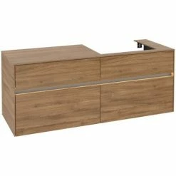 Villeroy & Boch Collaro Waschtischunterschrank Mit 4 Auszügen 140 Cm Kansas Oak Mit Beleuchtung Rechts 6 Villeroy & Boch Collaro Waschtischunterschrank Mit 4 Auszügen 140 Cm Kansas Oak Mit Beleuchtung Rechts -VILLEROY & BOCH shop 71605830 2
