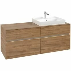 Villeroy & Boch Collaro Waschtischunterschrank Mit 4 Auszügen 140 Cm Kansas Oak Mit Beleuchtung Rechts 7 Villeroy & Boch Collaro Waschtischunterschrank Mit 4 Auszügen 140 Cm Kansas Oak Mit Beleuchtung Rechts -VILLEROY & BOCH shop 71605830 3