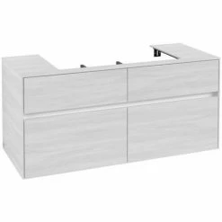 Villeroy & Boch Collaro Waschtischunterschrank 120cm Mit 4 Auszügen White Wood Ohne Beleuchtung 3 Villeroy & Boch Collaro Waschtischunterschrank 120cm Mit 4 Auszügen White Wood Ohne Beleuchtung -VILLEROY & BOCH shop 71605851 2