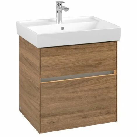 Villeroy & Boch Collaro Waschtischunterschrank mit 2 Auszügen 55,4 cm Kansas Oak Mit Beleuchtung Villeroy & Boch Collaro Waschtischunterschrank Mit 2 Auszügen 55,4 Cm Kansas Oak Mit Beleuchtung -VILLEROY & BOCH shop 71605894 3