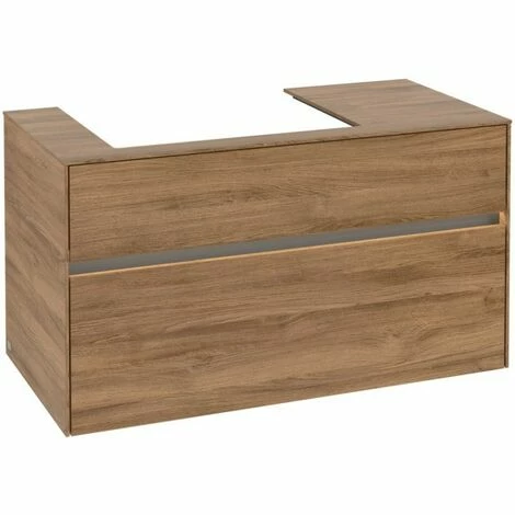 Villeroy & Boch Collaro Waschtischunterschrank 100cm mit 2 Auszügen und variabler Beckenposition Kansas Oak Mit Beleuchtung Links 60 cm Villeroy & Boch Collaro Waschtischunterschrank 100cm Mit 2 Auszügen Und Variabler Beckenposition Kansas Oak Mit Beleuchtung Links 60 Cm -VILLEROY & BOCH shop 71605912 2
