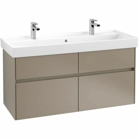 Villeroy & Boch Collaro Waschtischunterschrank 115cm mit 4 Auszügen Truffle Grey Mit Beleuchtung Villeroy & Boch Collaro Waschtischunterschrank 115cm Mit 4 Auszügen Truffle Grey Mit Beleuchtung -VILLEROY & BOCH shop 71605936 2