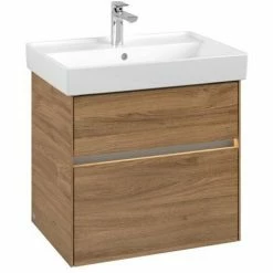 Villeroy & Boch Collaro Waschtischunterschrank Mit 2 Auszügen 60,4 Cm Kansas Oak Mit Beleuchtung 4 Villeroy & Boch Collaro Waschtischunterschrank Mit 2 Auszügen 60,4 Cm Kansas Oak Mit Beleuchtung -VILLEROY & BOCH shop 71605938 3