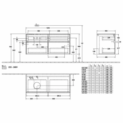 Villeroy & Boch Collaro Waschtischunterschrank 120cm Mit 4 Auszügen White Matt Mit Beleuchtung Links 3 Villeroy & Boch Collaro Waschtischunterschrank 120cm Mit 4 Auszügen White Matt Mit Beleuchtung Links