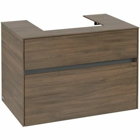 Villeroy & Boch Collaro Waschtischunterschrank 80cm mit 2 Auszügen Arizona Oak Ohne Beleuchtung Villeroy & Boch Collaro Waschtischunterschrank 80cm Mit 2 Auszügen Arizona Oak Ohne Beleuchtung -VILLEROY & BOCH shop 71606006 2