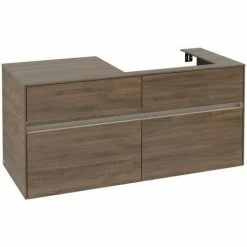 Villeroy & Boch Collaro Waschtischunterschrank Mit 4 Auszügen 120 Cm Arizona Oak Mit Beleuchtung Rechts -VILLEROY & BOCH shop 71606020 2