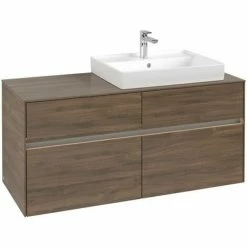 Villeroy & Boch Collaro Waschtischunterschrank Mit 4 Auszügen 120 Cm Arizona Oak Mit Beleuchtung Rechts -VILLEROY & BOCH shop 71606020 3