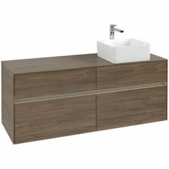 Villeroy & Boch Collaro Waschtischunterschrank 140cm Mit 4 Auszügen Arizona Oak Mit Beleuchtung Rechts 7 Villeroy & Boch Collaro Waschtischunterschrank 140cm Mit 4 Auszügen Arizona Oak Mit Beleuchtung Rechts -VILLEROY & BOCH shop 71606021 3
