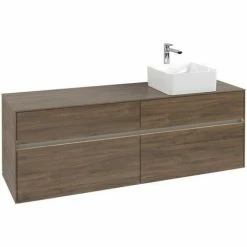 Villeroy & Boch Collaro Waschtischunterschrank 160cm Mit 4 Auszügen Arizona Oak Mit Beleuchtung Rechts 7 Villeroy & Boch Collaro Waschtischunterschrank 160cm Mit 4 Auszügen Arizona Oak Mit Beleuchtung Rechts -VILLEROY & BOCH shop 71606034 3