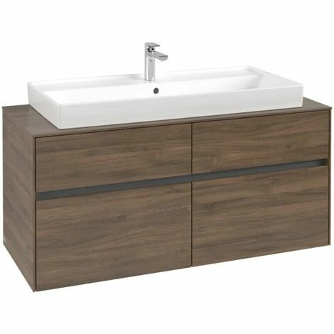 Villeroy & Boch Collaro Waschtischunterschrank 120cm Mit 4 Auszügen Arizona Oak Ohne Beleuchtung 5 Villeroy & Boch Collaro Waschtischunterschrank 120cm Mit 4 Auszügen Arizona Oak Ohne Beleuchtung – Bild 3