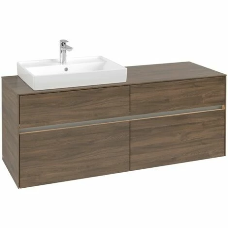 Villeroy & Boch Collaro Waschtischunterschrank mit 4 Auszügen 140 cm Arizona Oak Mit Beleuchtung Links Villeroy & Boch Collaro Waschtischunterschrank Mit 4 Auszügen 140 Cm Arizona Oak Mit Beleuchtung Links -VILLEROY & BOCH shop 71606093 3