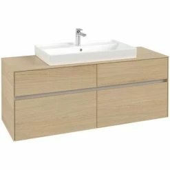Villeroy & Boch Collaro Waschtischunterschrank 140cm Mit 4 Auszügen Nordic Oak Ohne Beleuchtung Mittig 7 Villeroy & Boch Collaro Waschtischunterschrank 140cm Mit 4 Auszügen Nordic Oak Ohne Beleuchtung Mittig -VILLEROY & BOCH shop 71606097 3