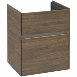 Villeroy & Boch Collaro Handwaschbeckenunterschrank Mit 2 Auszügen 46 Cm Arizona Oak Mit Beleuchtung -VILLEROY & BOCH shop 71606197 3