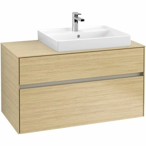Villeroy & Boch Collaro Waschtischunterschrank 100cm mit 2 Auszügen und variabler Beckenposition Nordic Oak Mit Beleuchtung Rechts 60 cm Villeroy & Boch Collaro Waschtischunterschrank 100cm Mit 2 Auszügen Und Variabler Beckenposition Nordic Oak Mit Beleuchtung Rechts 60 Cm -VILLEROY & BOCH shop 71606214 2