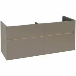 Villeroy & Boch Collaro Waschtischunterschrank 125cm Für Doppelwaschtisch Mit 4 Auszügen Truffle Grey Mit Beleuchtung 7 Villeroy & Boch Collaro Waschtischunterschrank 125cm Für Doppelwaschtisch Mit 4 Auszügen Truffle Grey Mit Beleuchtung -VILLEROY & BOCH shop 71606239 3