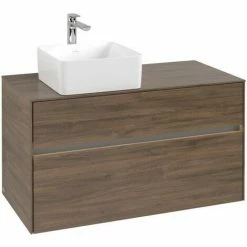 Villeroy & Boch Collaro Waschtischunterschrank 100cm Mit 2 Auszügen Arizona Oak Mit Beleuchtung Links 4 Villeroy & Boch Collaro Waschtischunterschrank 100cm Mit 2 Auszügen Arizona Oak Mit Beleuchtung Links -VILLEROY & BOCH shop 71606240 3