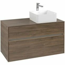 Villeroy & Boch Collaro Waschtischunterschrank 100cm Mit 2 Auszügen Arizona Oak Mit Beleuchtung Rechts 4 Villeroy & Boch Collaro Waschtischunterschrank 100cm Mit 2 Auszügen Arizona Oak Mit Beleuchtung Rechts -VILLEROY & BOCH shop 71606323 3