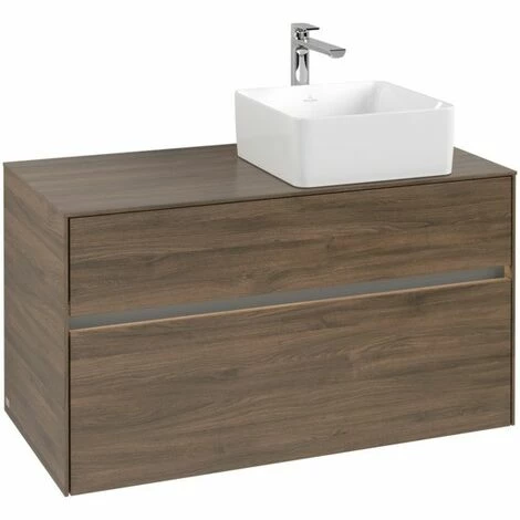 Villeroy & Boch Collaro Waschtischunterschrank 100cm mit 2 Auszügen Arizona Oak Mit Beleuchtung Rechts Villeroy & Boch Collaro Waschtischunterschrank 100cm Mit 2 Auszügen Arizona Oak Mit Beleuchtung Rechts -VILLEROY & BOCH shop 71606323 3