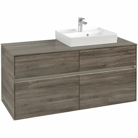 Villeroy & Boch Collaro Waschtischunterschrank mit 4 Auszügen 120 cm Stone Oak Mit Beleuchtung Rechts Villeroy & Boch Collaro Waschtischunterschrank Mit 4 Auszügen 120 Cm Stone Oak Mit Beleuchtung Rechts -VILLEROY & BOCH shop 71606375 2