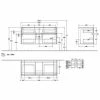 Villeroy & Boch Collaro Waschtischunterschrank 120cm Mit 4 Auszügen Stone Oak Ohne Beleuchtung 2 Villeroy & Boch Collaro Waschtischunterschrank 120cm Mit 4 Auszügen Stone Oak Ohne Beleuchtung -VILLEROY & BOCH shop 71606437 1