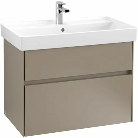 Villeroy & Boch Collaro Waschtischunterschrank mit 2 Auszügen 75,4 cm Truffle Grey Mit Beleuchtung Villeroy & Boch Collaro Waschtischunterschrank Mit 2 Auszügen 75,4 Cm Truffle Grey Mit Beleuchtung -VILLEROY & BOCH shop 71606470 2